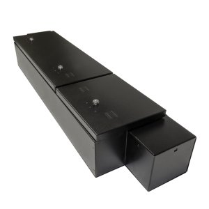 Ram 1500 Underseat Lockbox - Rear - Tuffy Products - Standard Key - Black - `19-`24